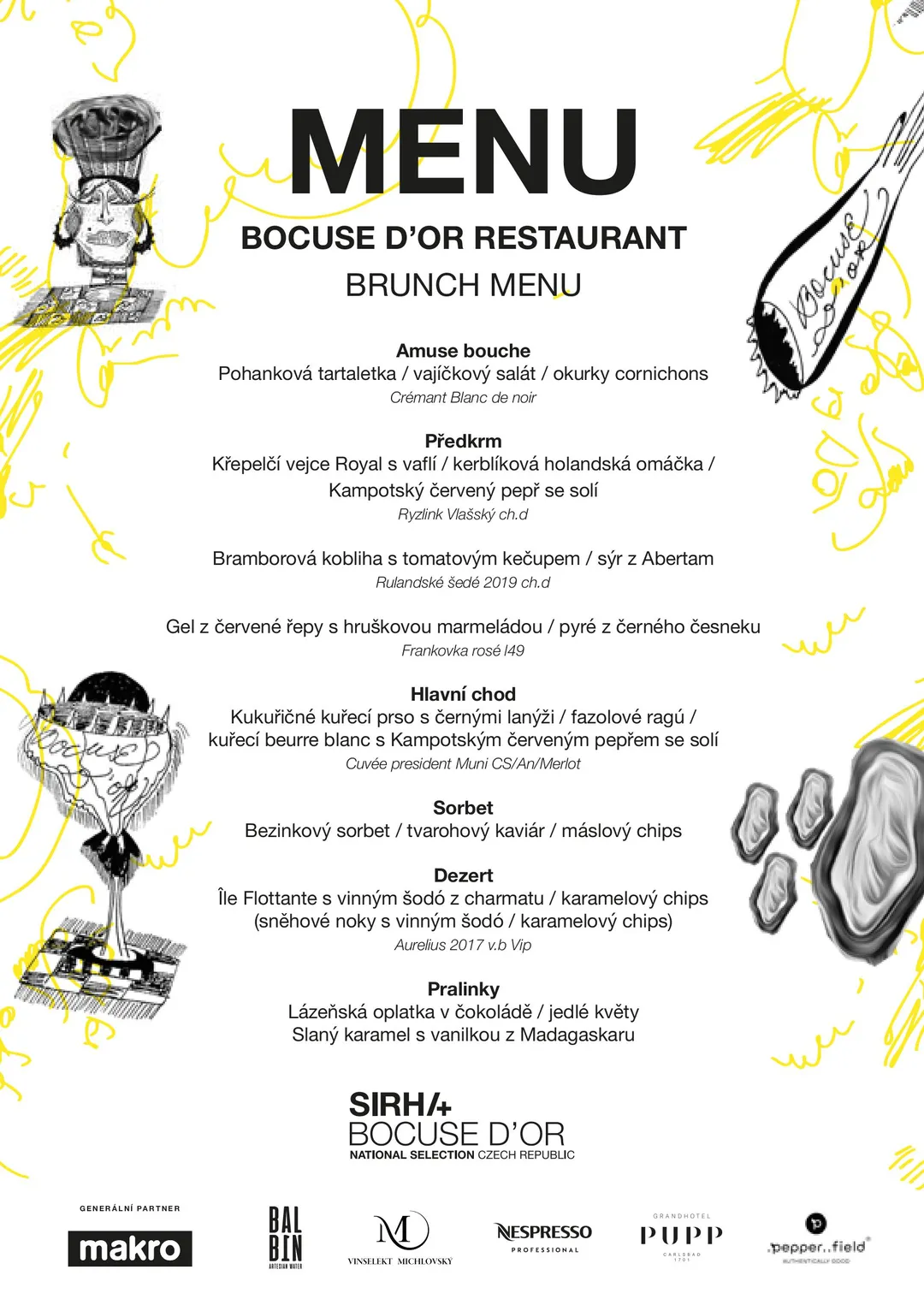 Bocuse d'Or Restaurant Menu 1