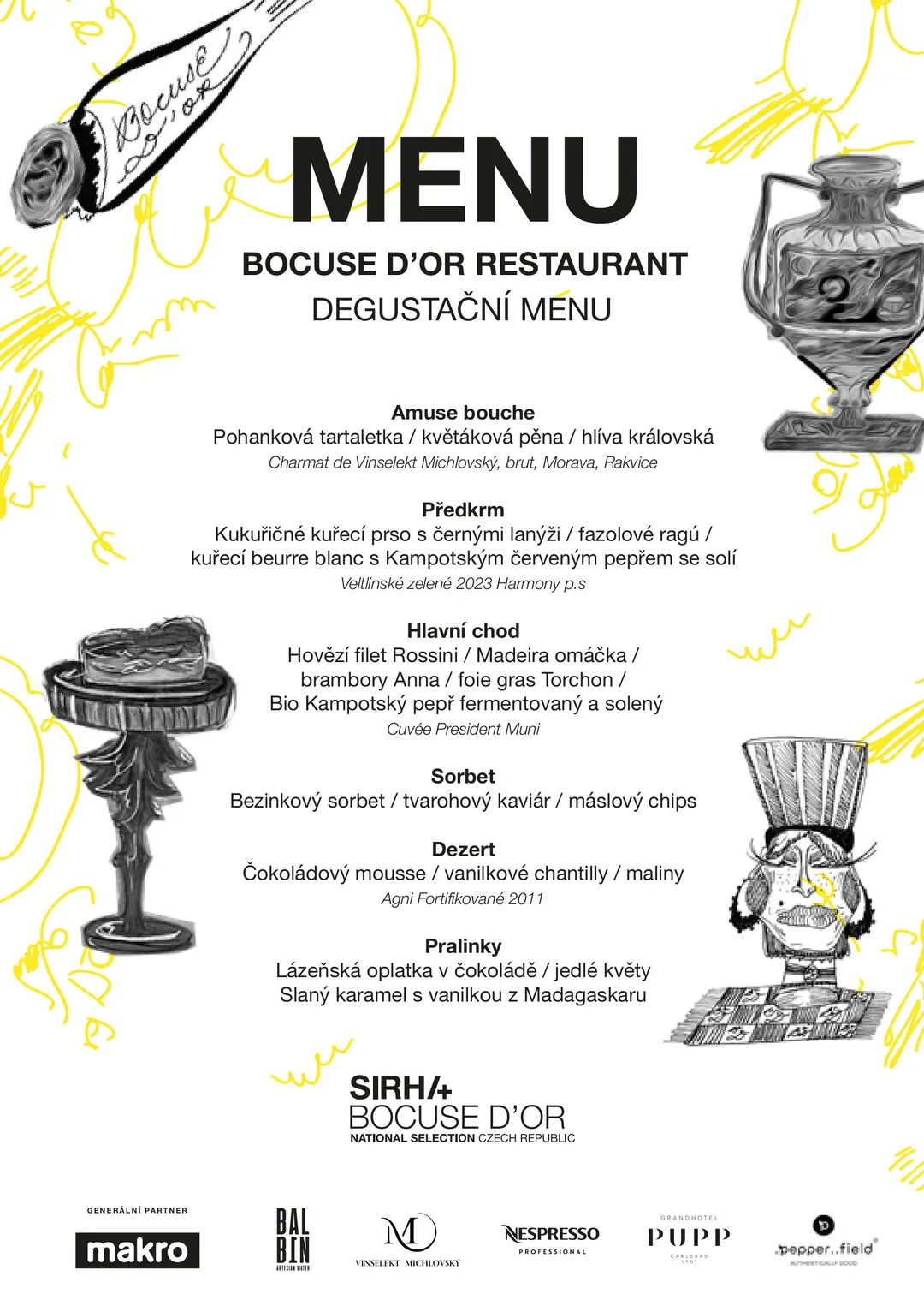 Bocuse d'Or Restaurant Menu 1