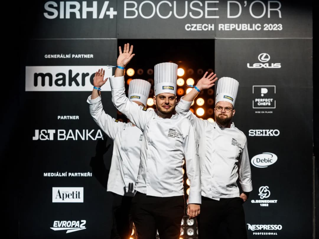 Vítěz českého národního kola Bocuse d'Or Dominik Unčovský